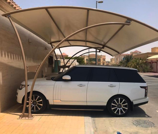 double car parking shade